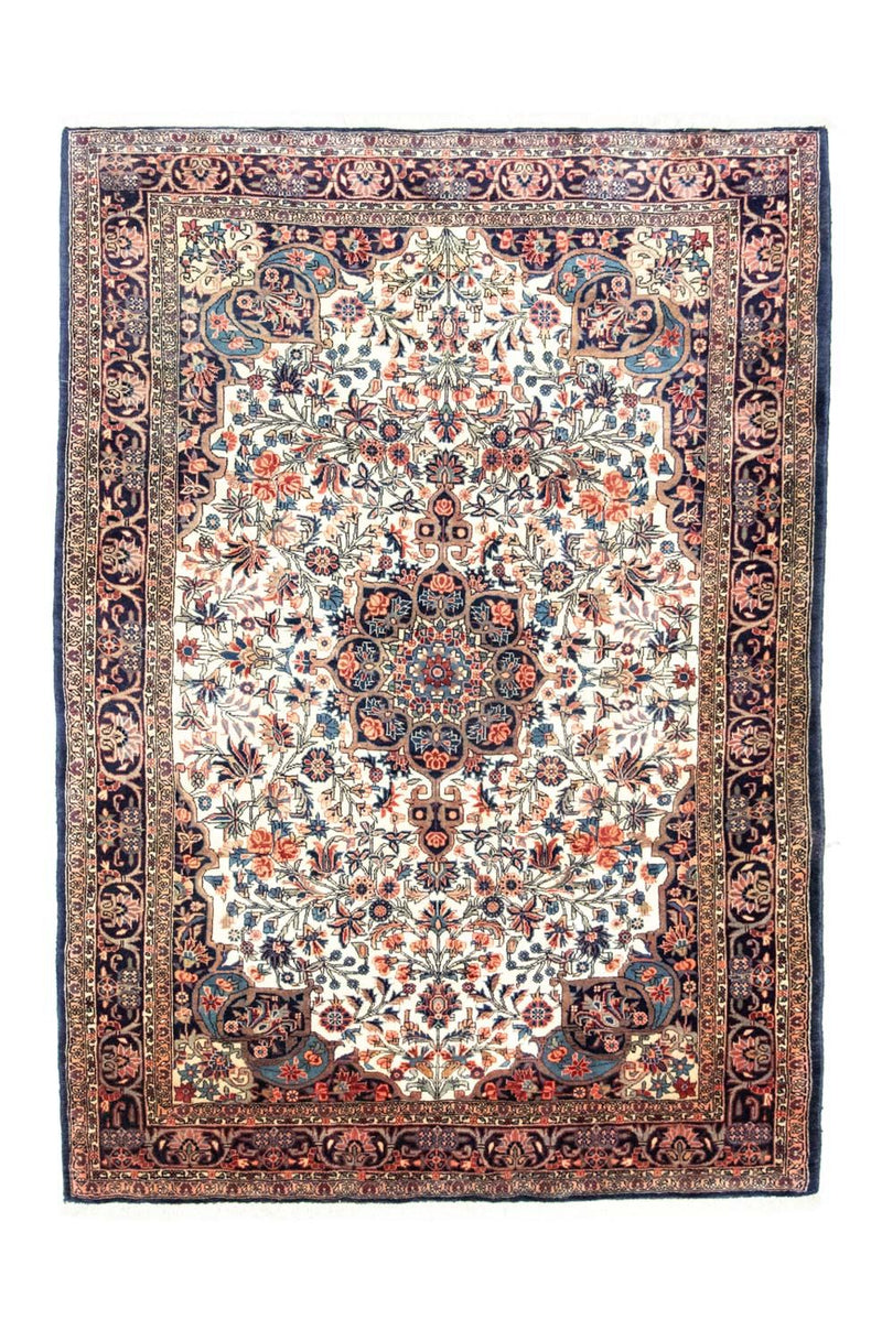 Persisk teppe - Bijar - 202 x 145 cm - beige