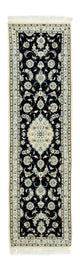 Løper Persisk teppe - Nain - 215 x 57 cm - mørkeblå