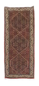 Løper Persisk teppe - Bijar - 213 x 78 cm - brun