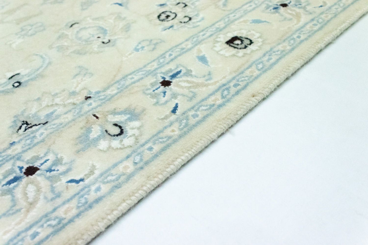 Løper Persisk teppe - Nain - 207 x 68 cm - naturhvit