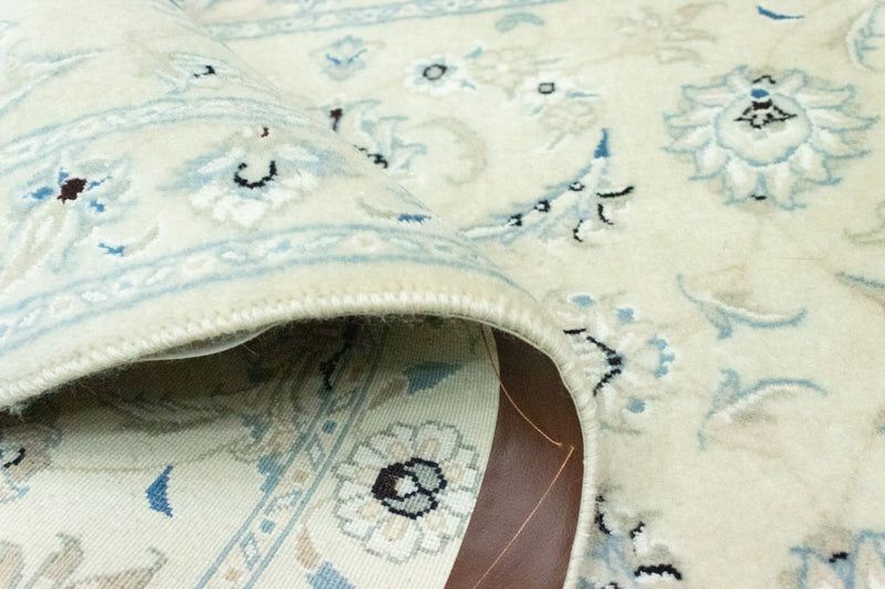 Løper Persisk teppe - Nain - 207 x 68 cm - naturhvit