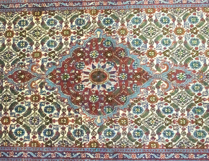 Løper Persisk teppe - klassisk - 295 x 80 cm - flerfarget