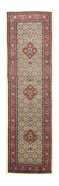Løper Persisk teppe - klassisk - 294 x 81 cm - beige – product image