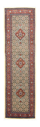 Løper Persisk teppe - klassisk - 294 x 81 cm - beige