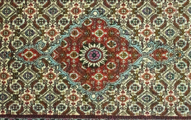 Løper Persisk teppe - klassisk - 294 x 81 cm - beige