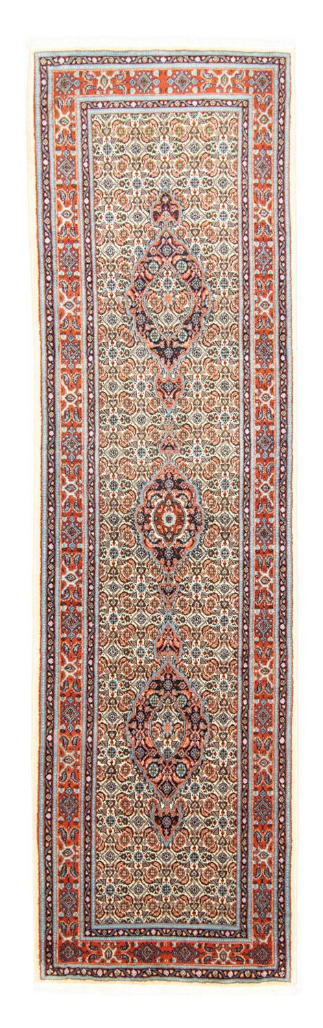 Løper Persisk teppe - klassisk - 288 x 81 cm - beige
