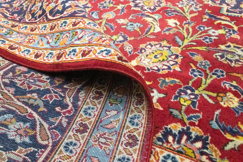 Persisk teppe - Keshan - 352 x 250 cm - rød