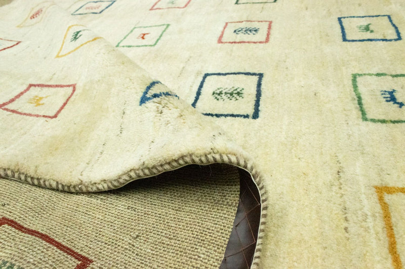 Persisk Gabbeh Teppe 281x195cm - Perserteppich Wollteppich