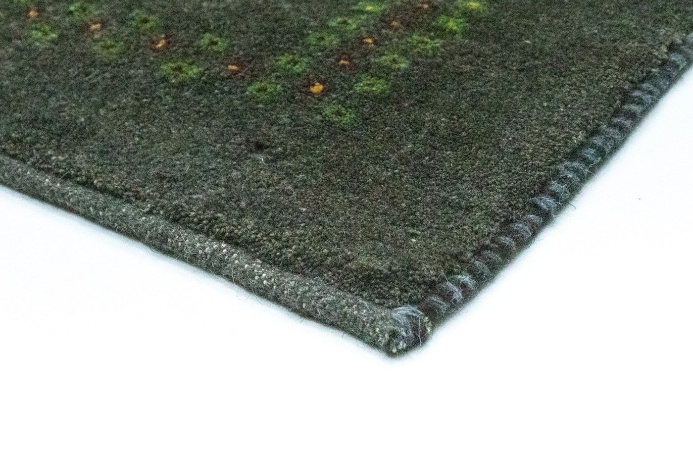 Persisk Gabbeh Teppe 195x142cm - Perserteppich Wollteppich