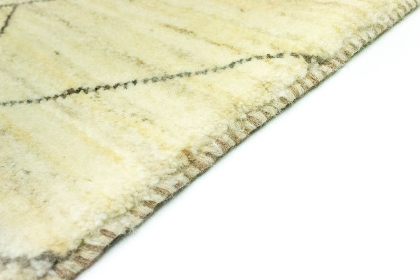 Gabbeh-teppe - persisk - 140 x 98 cm - beige