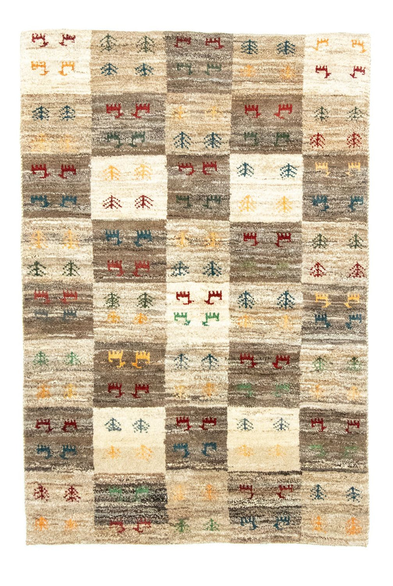 Persisk Gabbeh Teppe 149x101cm - Perserteppich Wollteppich