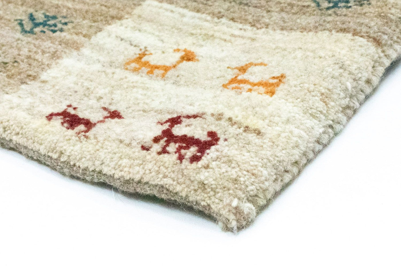 Persisk Gabbeh Teppe 149x101cm - Perserteppich Wollteppich