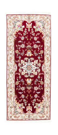 Løper Persisk teppe - Tabriz - Royal - 200 x 83 cm - rød – product image