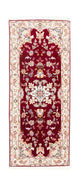 Løper Persisk teppe - Tabriz - Royal - 200 x 83 cm - rød