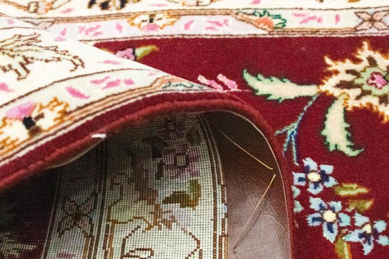 Løper Persisk teppe - Tabriz - Royal - 200 x 83 cm - rød