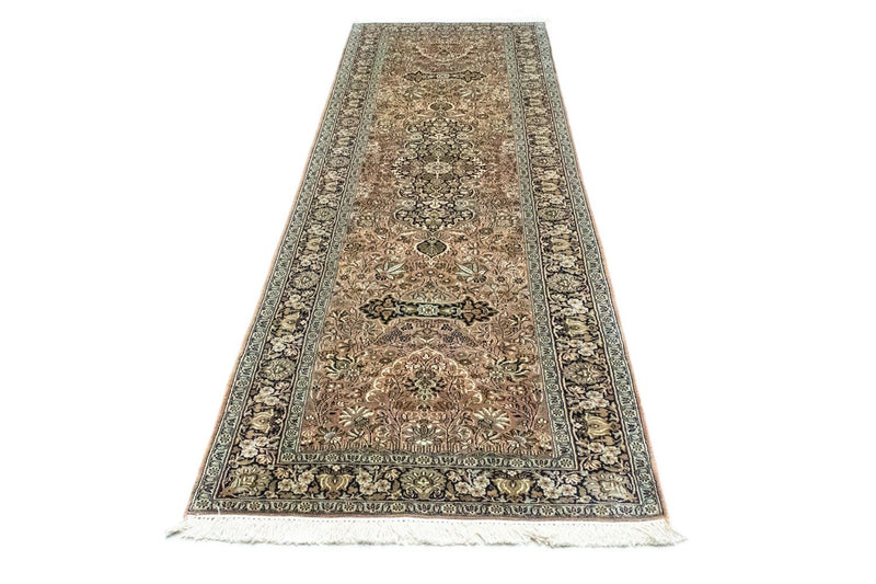 Kashmir silke Teppe 278x77cm - Orientalsk teppe