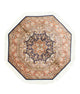 Kashmir silke Teppe 127x125cm - Orientalsk teppe