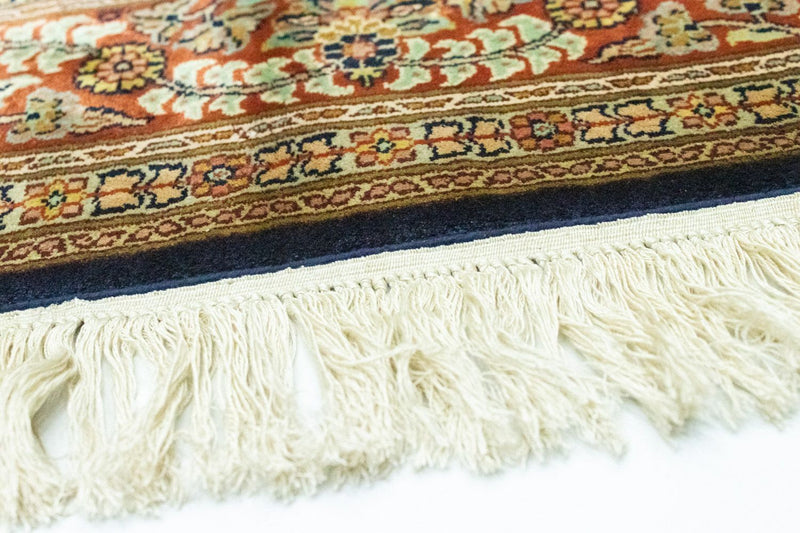 Kashmir silke Teppe 127x125cm - Orientalsk teppe