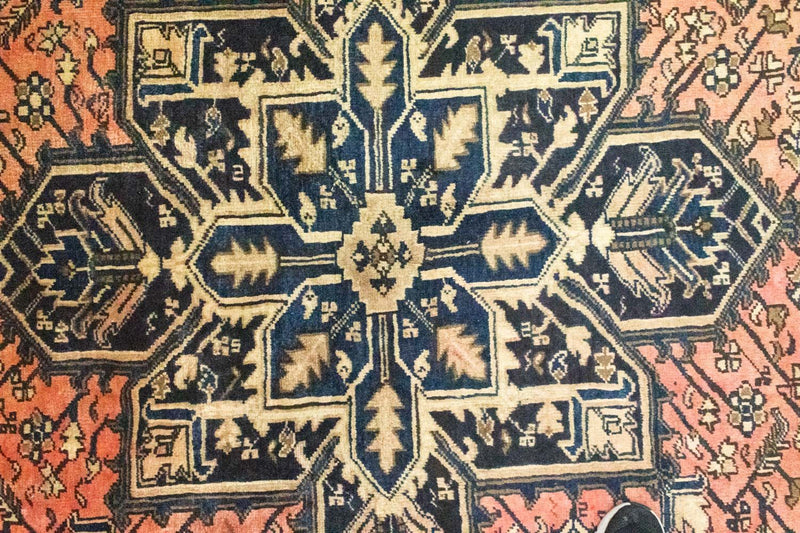 Persisk teppe - Nomadisk - 285 x 215 cm - rød