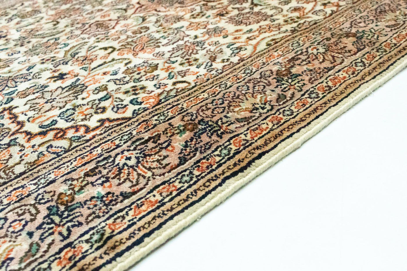 Kashmir silke Teppe 124x78cm - Orientalsk teppe