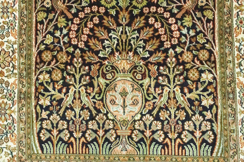 Kashmir silke Teppe 156x95cm - Orientalsk teppe