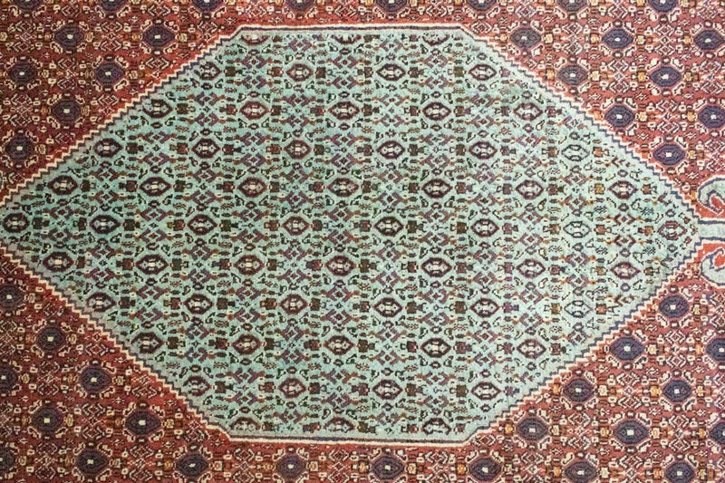 Persisk teppe - klassisk - 299 x 198 cm - blå