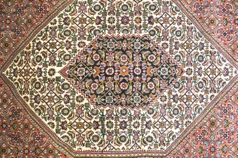 Persisk teppe - Bijar - 300 x 195 cm - rød