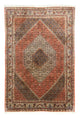 Persisk teppe - Bijar - 300 x 202 cm - rød