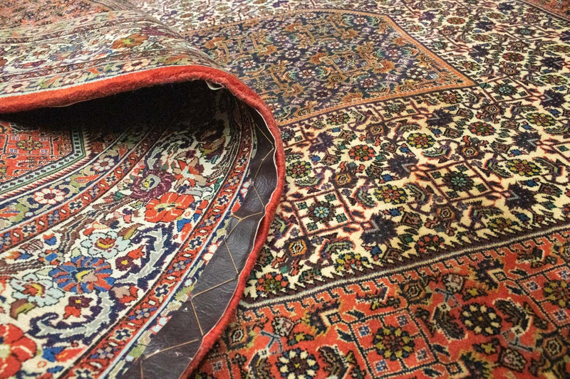 Persisk teppe - Bijar - 300 x 202 cm - rød