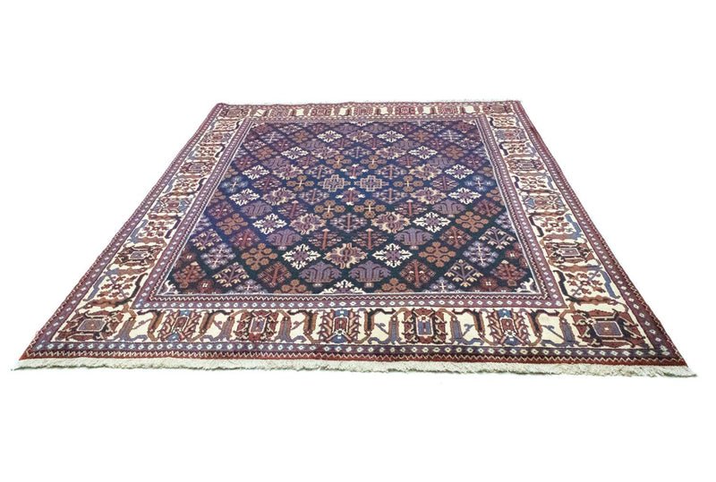 Persisk teppe - Nomadisk - 260 x 202 cm - blå