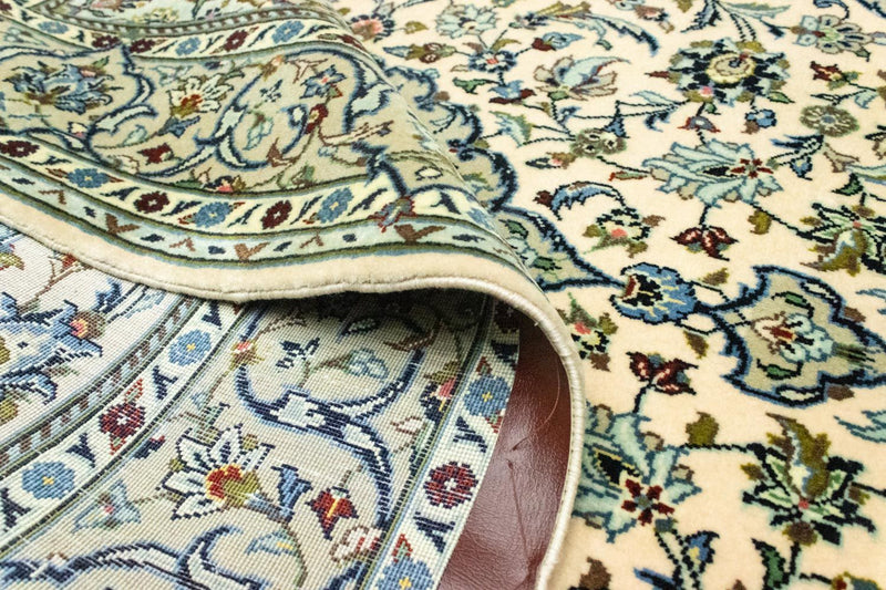 Persisk teppe - Keshan - 185 x 120 cm - beige