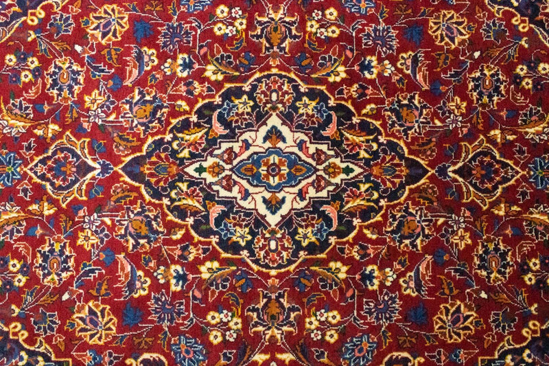 Kashan Teppe 210x135cm - Persisk teppe