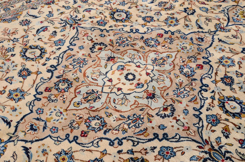 Kashan Teppe 379x241cm - Persisk teppe