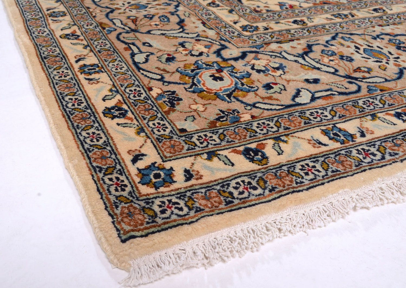 Kashan Teppe 379x241cm - Persisk teppe