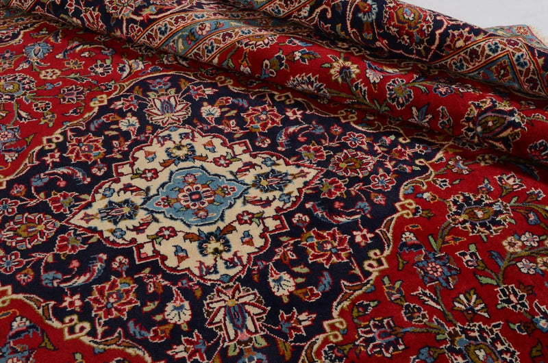 Kashan Teppe 345x237cm - Persisk teppe