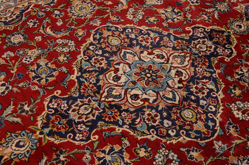 Kashan Teppe 349x239cm - Persisk teppe