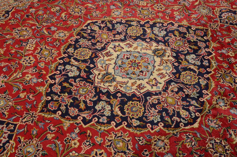 Kashan Teppe 345x254cm - Persisk teppe