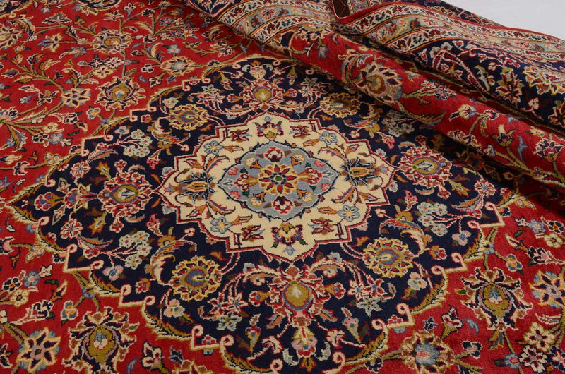 Kashan Teppe 345x254cm - Persisk teppe
