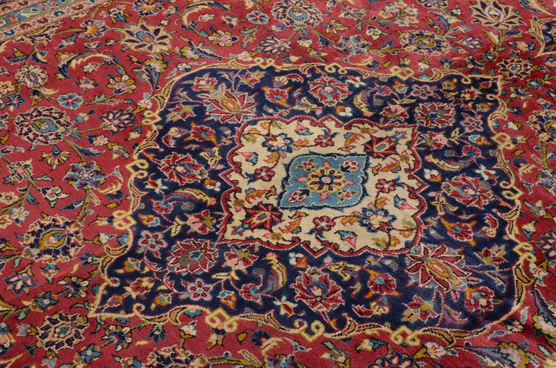 Kashan Teppe 344x243cm - Persisk teppe