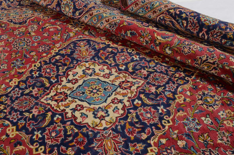 Kashan Teppe 344x243cm - Persisk teppe