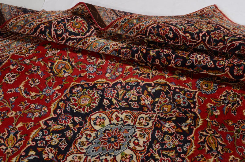 Kashan Teppe 342x246cm - Persisk teppe