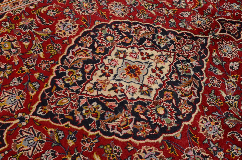 Kashan Teppe 299x194cm - Persisk teppe