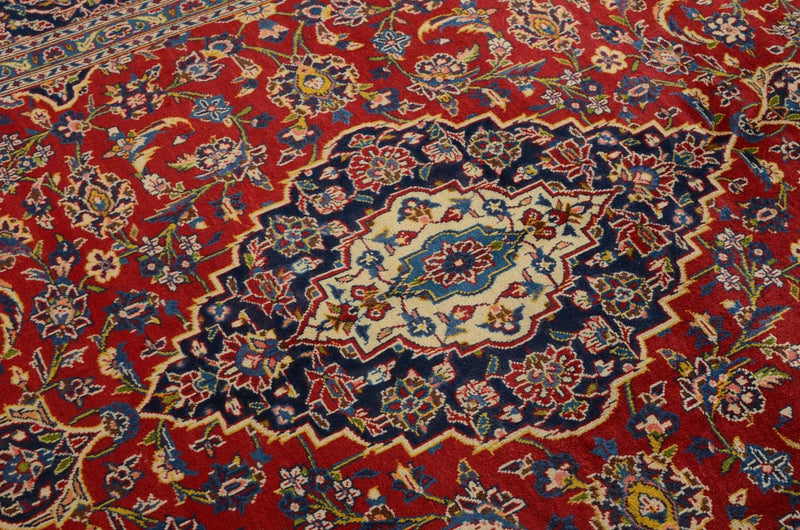 Kashan Teppe 286x194cm - Persisk teppe