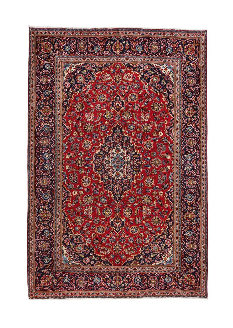 Persisk teppe - Keshan - 300 x 200 cm - rød