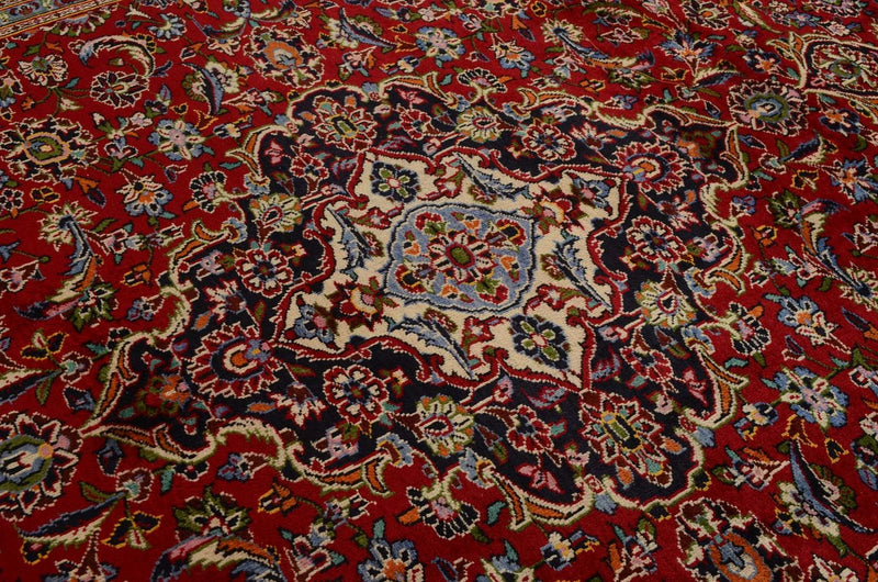 Kashan Teppe 352x248cm - Persisk teppe