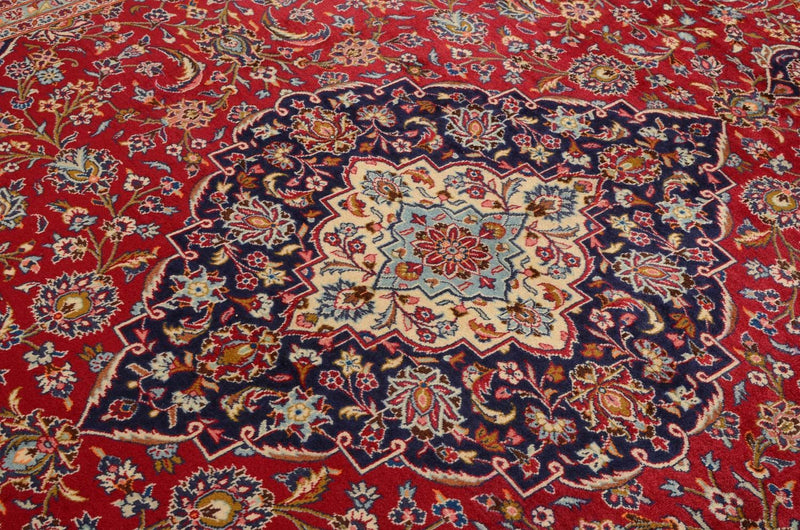 Kashan Teppe 398x293cm - Persisk teppe