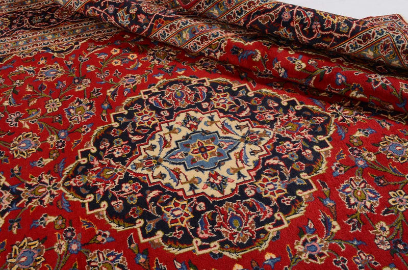 Kashan Teppe 346x253cm - Persisk teppe
