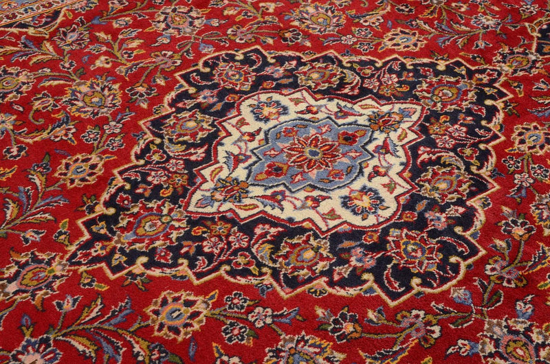 Kashan Teppe 347x240cm - Persisk teppe