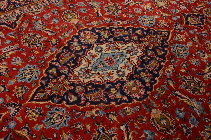 Kashan Teppe 302x207cm - Persisk teppe