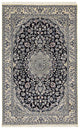 Persisk teppe - Nain - Royal - 204 x 128 cm - mørkeblå